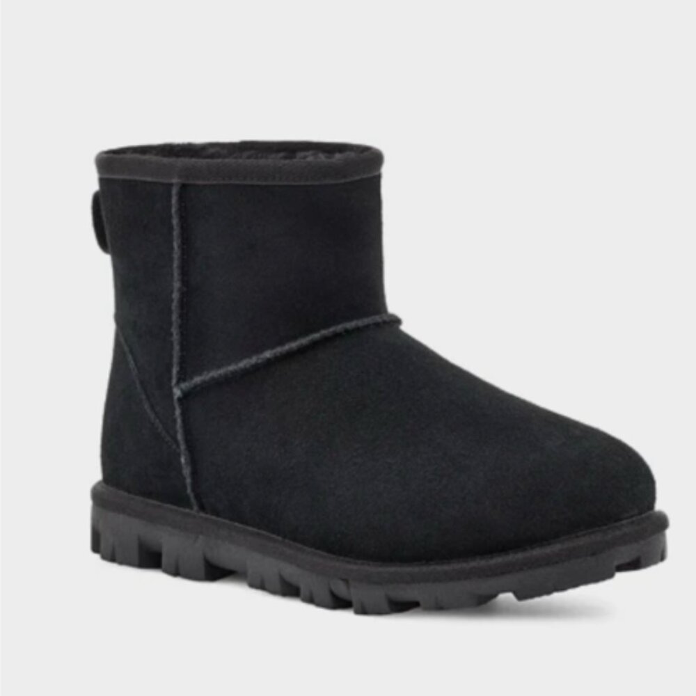 NEW Ugg Women's Mini Shearling Booties in Black